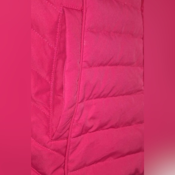 NWOT Talbots Womens Pink Down Insulated Full Zip Puffer Vest Jacket Size 2X - Picture 4 of 8